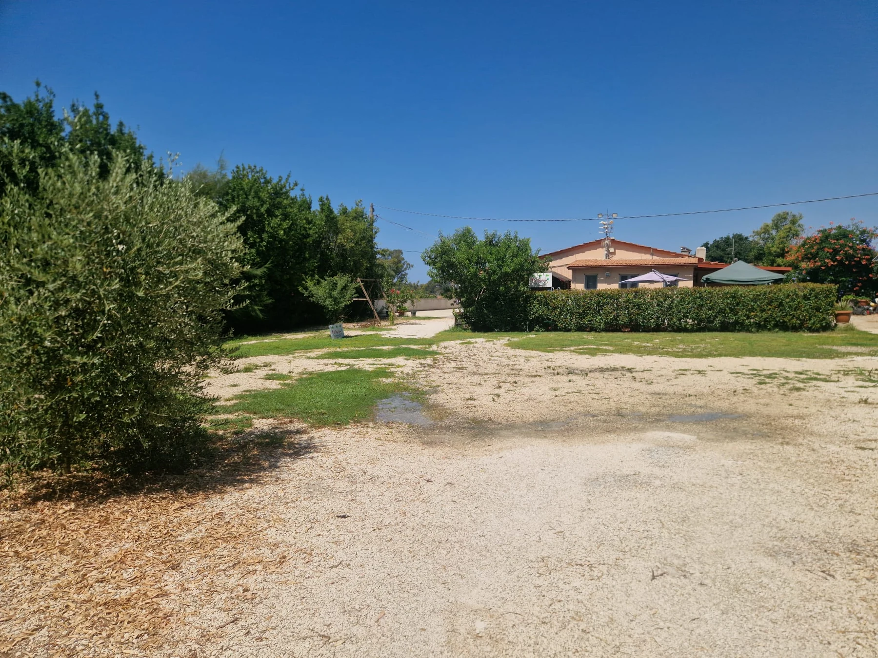 Parcheggio privato della sala eventi